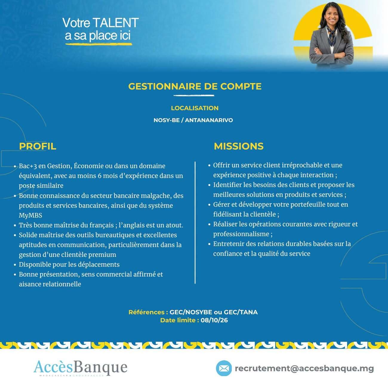 Gestionnaire de compte