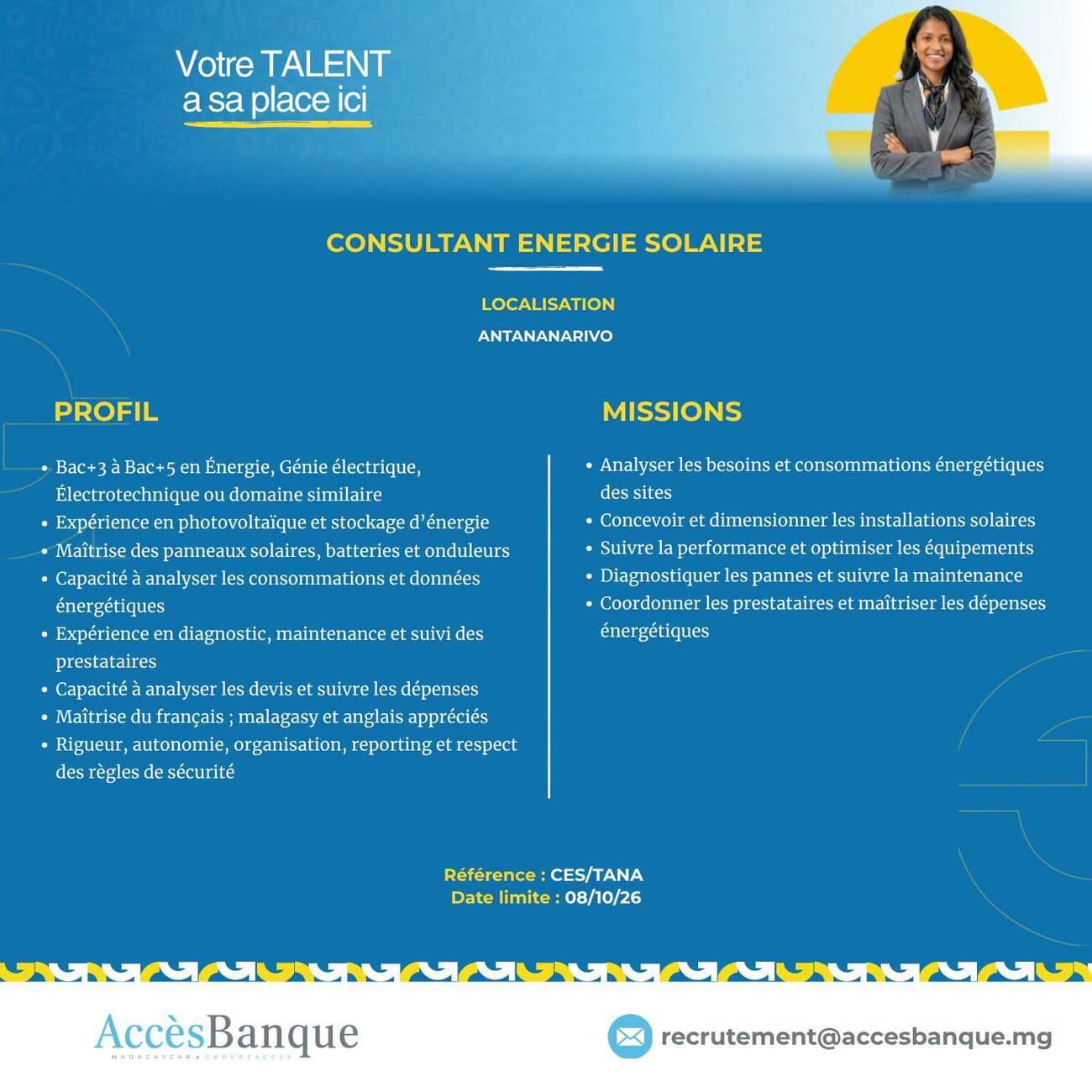 Consultant Énergie Solaire