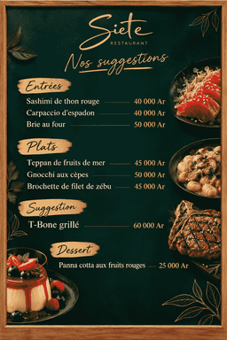 Les suggestions de la semaine 