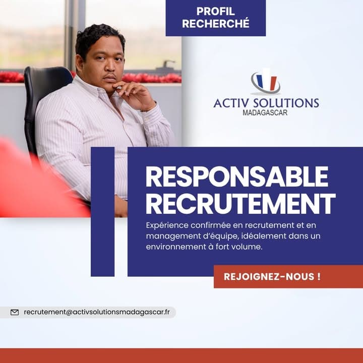 Responsable recrutement H/F