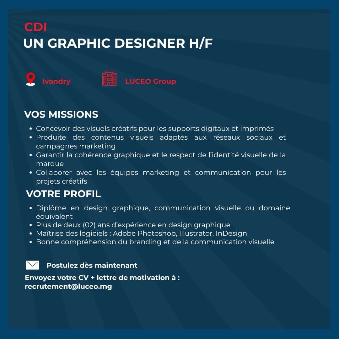 Graphic Designer H/F