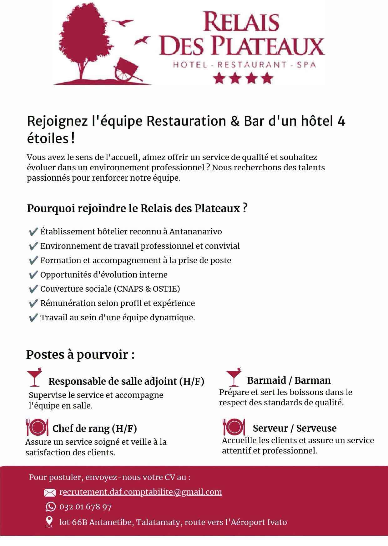Relais des Plateaux — Hôtel, Restaurant & Spa