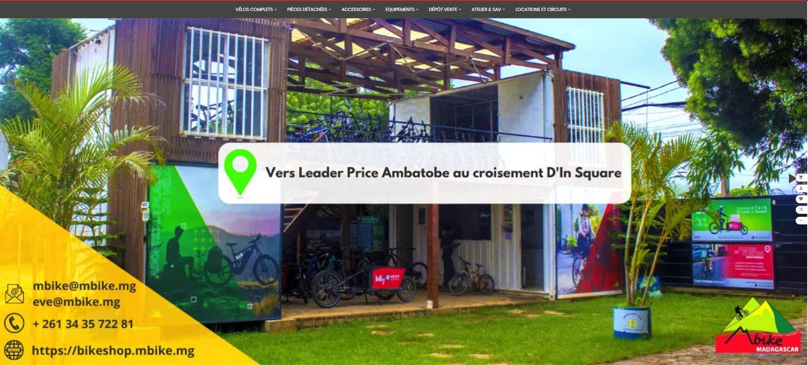 bannière MBIKE Madagascar
