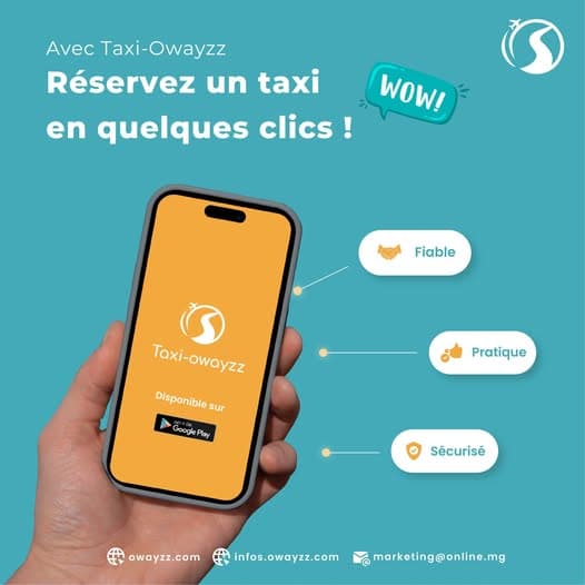 Besoin d'un taxi penser Owayzz