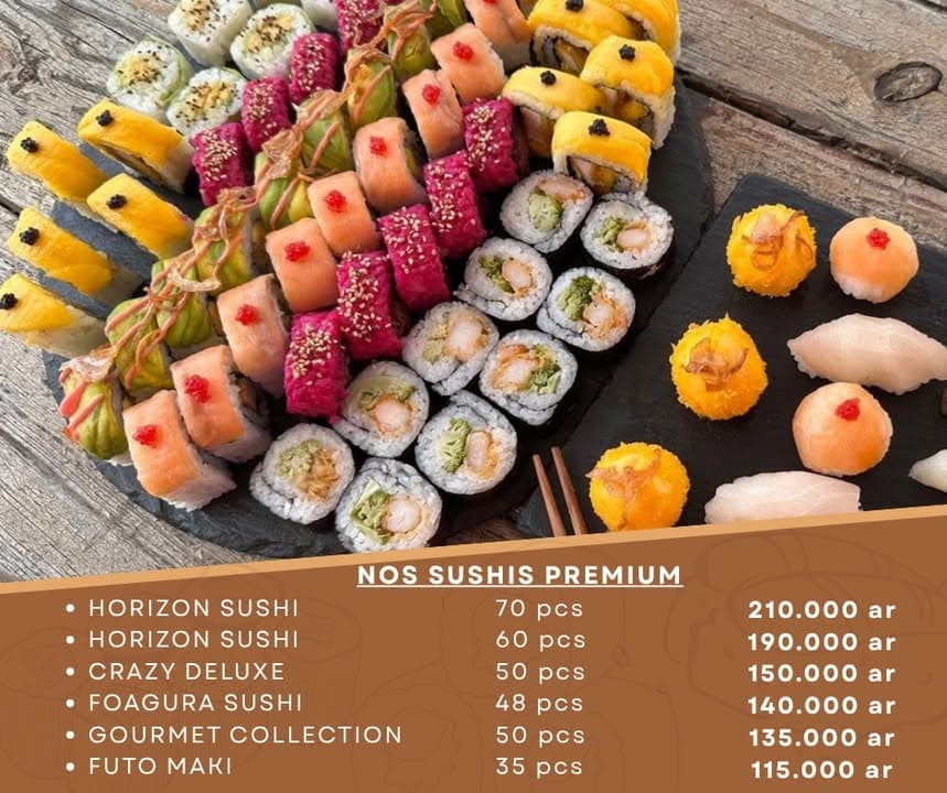Sushis Panda on se fait plaisir !