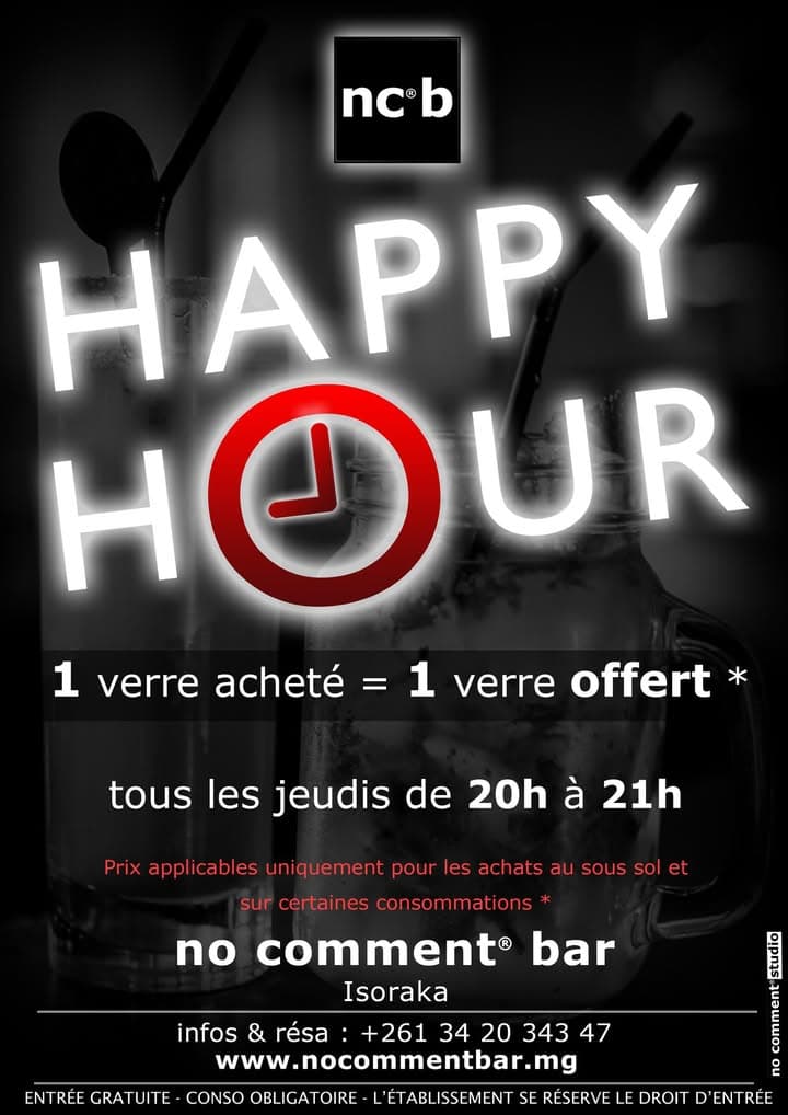 No Comment Bar Happy Hour