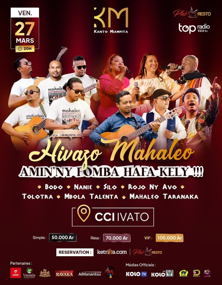 ‼ KANTO MIAMPITA – Génération MAHALEO ‼