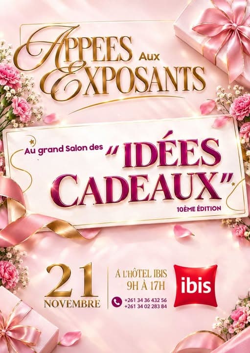 🌺BIENVENUE🌺 🎁AU SALON IDÉES CADEAUX 2026 🎁*