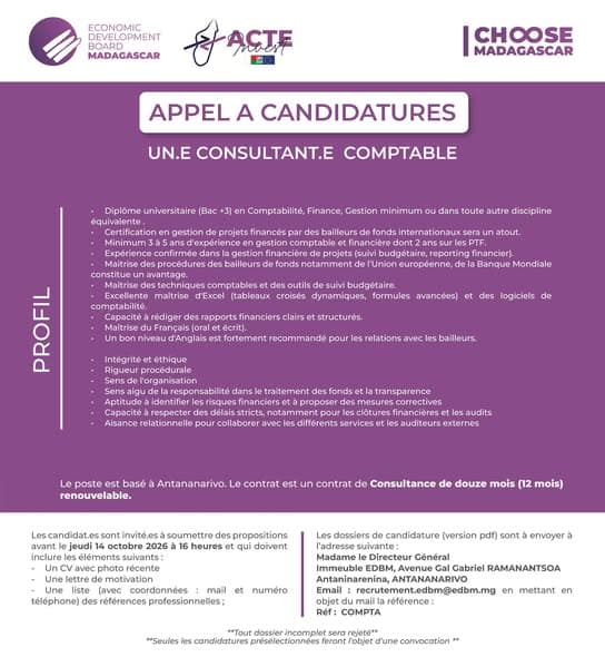 Consultant.e Comptable