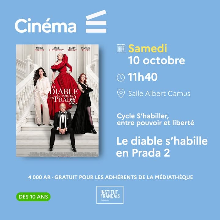 Le diable s’habille en Prada 2 – Cinéma à l’IFM