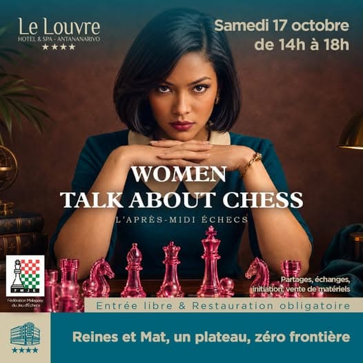 Les reines prennent place. ♟️👑
